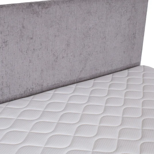 Kontinentaalvoodi LAARA 90x200cm, hall, 91x208xH119cm