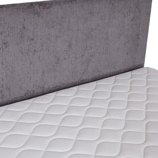 Continental bed LAARA 120x200cm, graphite