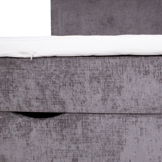 Continental bed LAARA 120x200cm, graphite