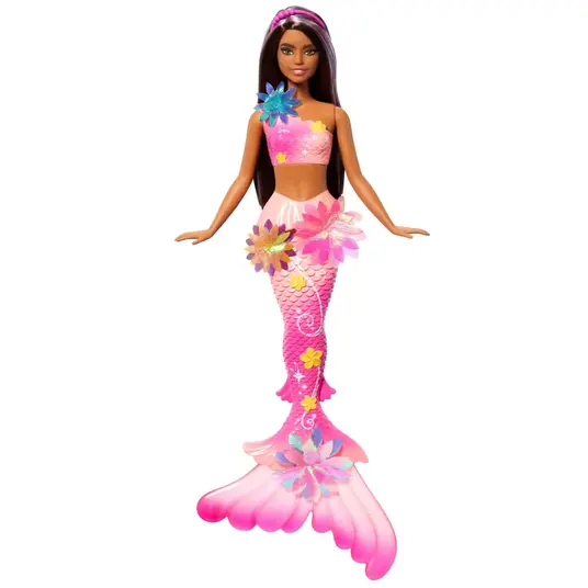 Barbie Blooming Magic Black Mermaid Doll