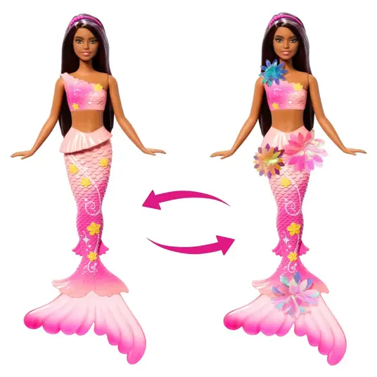 Barbie Blooming Magic Black Mermaid Doll