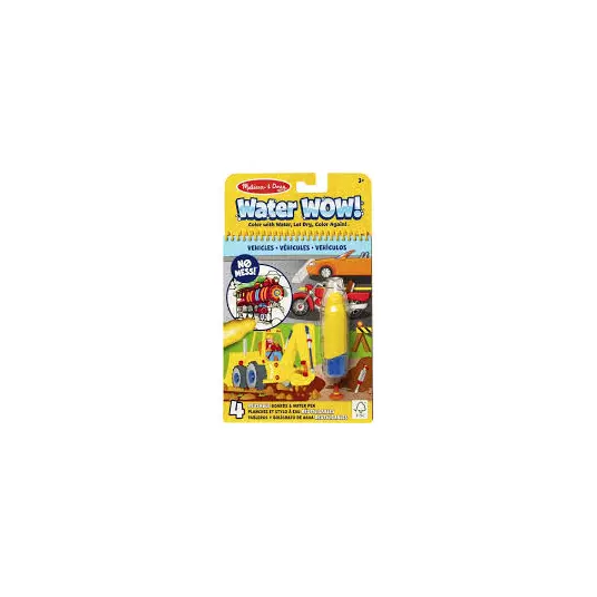 Spin Master Melissa & Doug - Water WOW! Vehicles, geltona 6074877