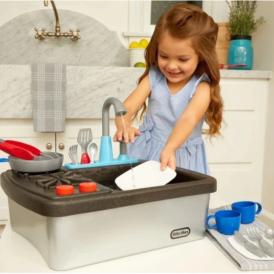 First Sink and Stove