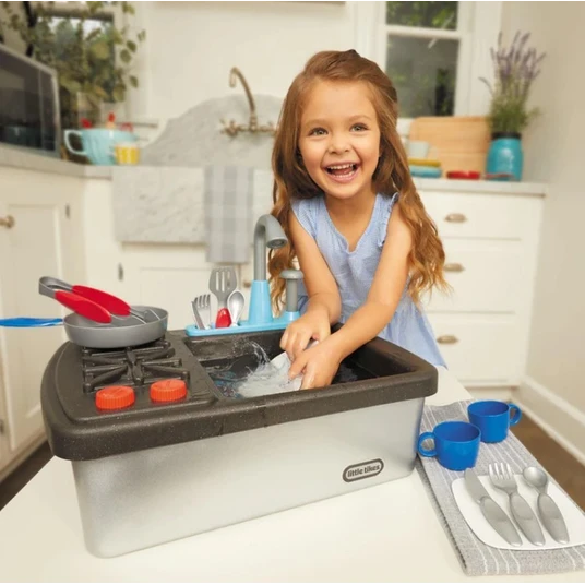 First Sink and Stove