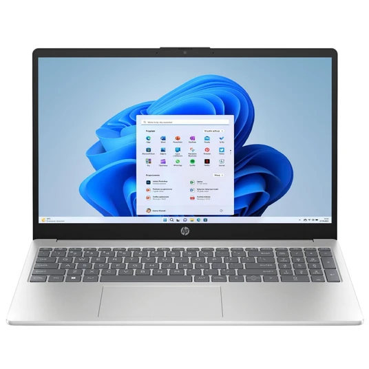 HP 15-fd0217nw - Core i3-N305 | 15,6"-FHD | 8GB | 512GB | Win11Home | Srebrny