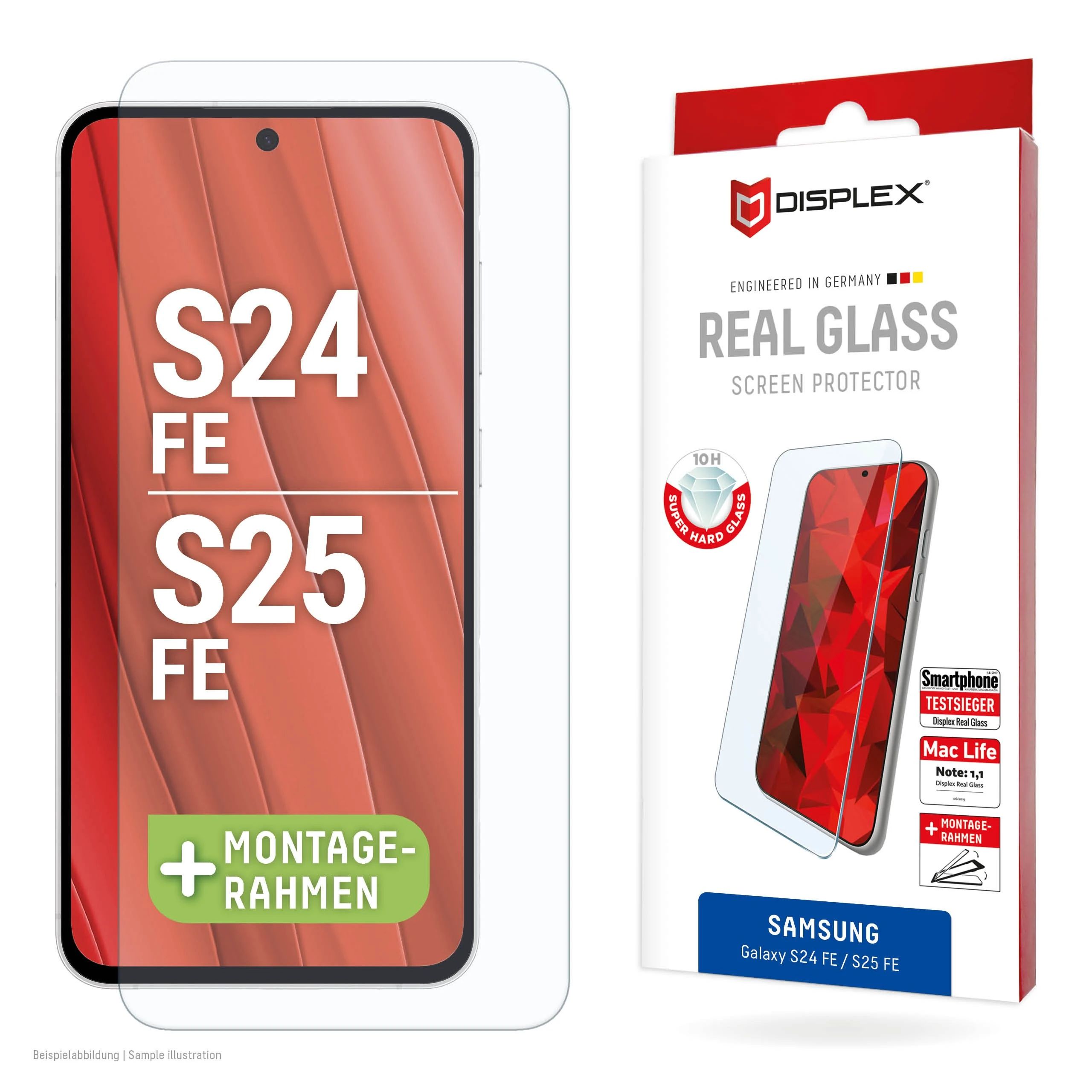 Displex Real Glass S24/S25 FE Screen