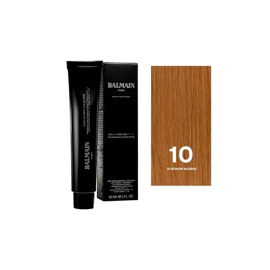 "Balmain Professionnel, Couture Colours, püsiv juuksevärv, 10 plaatinablond, 60 ml