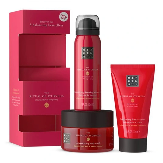 Reisikomplekt Rituals Ayurveda Trial Set, 245 ml