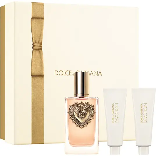 Naistele mõeldud kinkekomplekt Dolce & Gabbana Devotion EDP 100 ml + dušigeel 50 ml + kehakreem 50 ml