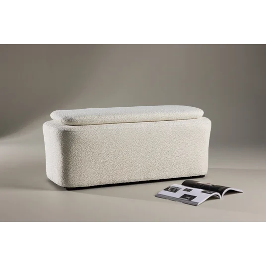 "Laurel Ottoman" - balta kilpa /