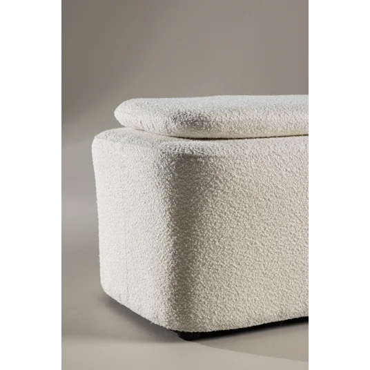 "Laurel Ottoman" - balta kilpa /