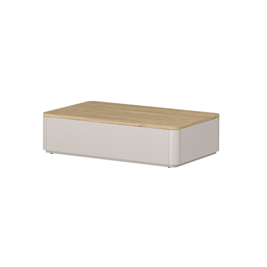 Coffee Table Amilio - Cashmere / Oiled Oak