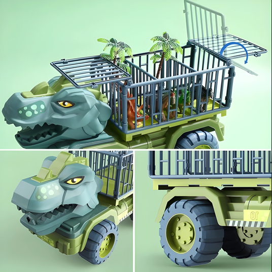 WOOPIE Dinosauruse veoauto figuurid