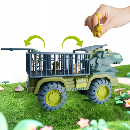 WOOPIE Dinosauruse veoauto figuurid