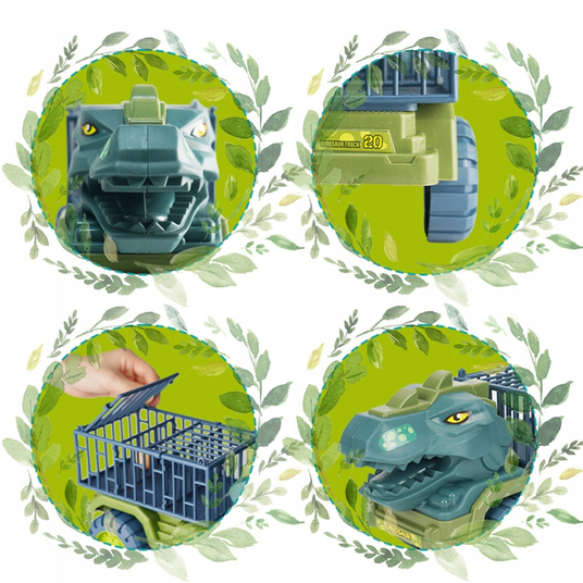 WOOPIE Dinosauruse veoauto figuurid