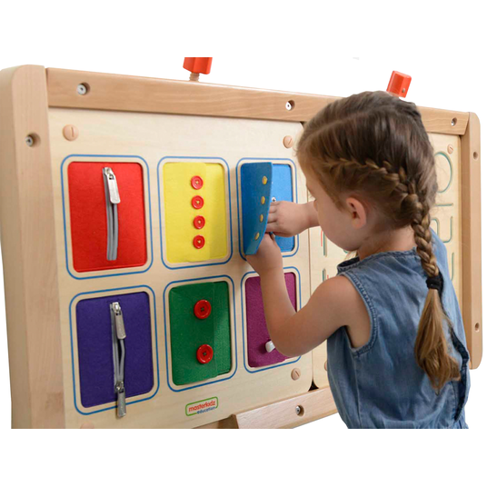 MASTERKIDZ seinaplaat Vetskappide avamine ja sulgemine Nupud Montessori