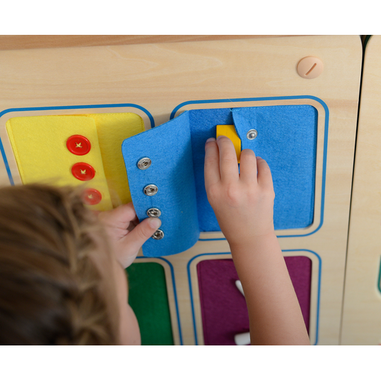 MASTERKIDZ seinaplaat Vetskappide avamine ja sulgemine Nupud Montessori
