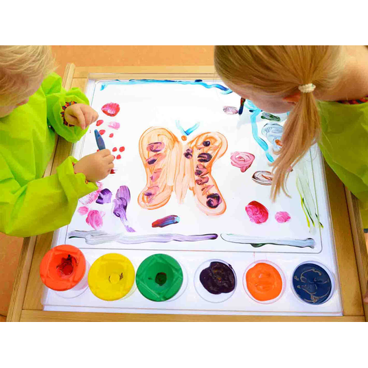 MASTERKIDZ ruudukujuline Montessori maalimisalus