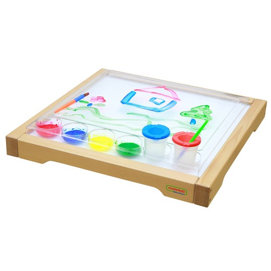 MASTERKIDZ ruudukujuline Montessori maalimisalus