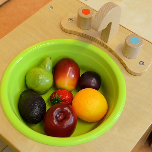 MASTERKIDZ Realistlik puuviljaköögi komplekt 10 tükki