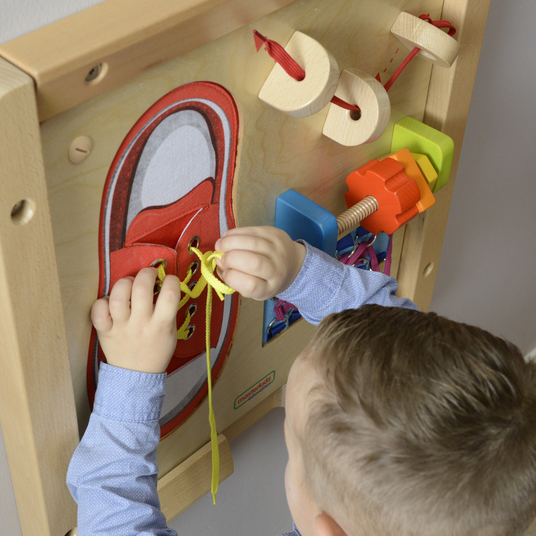 MASTERKIDZ Learning Board - Käeline osavus Montessori pitsid