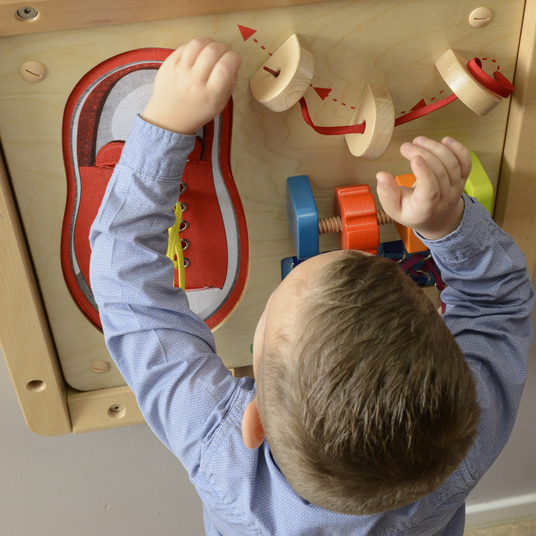 MASTERKIDZ Learning Board - Käeline osavus Montessori pitsid