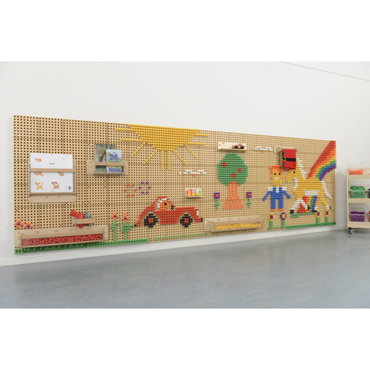 MASTERKIDZ Creative Science STEM seinaplaat + paigaldusplaat 120x80cm