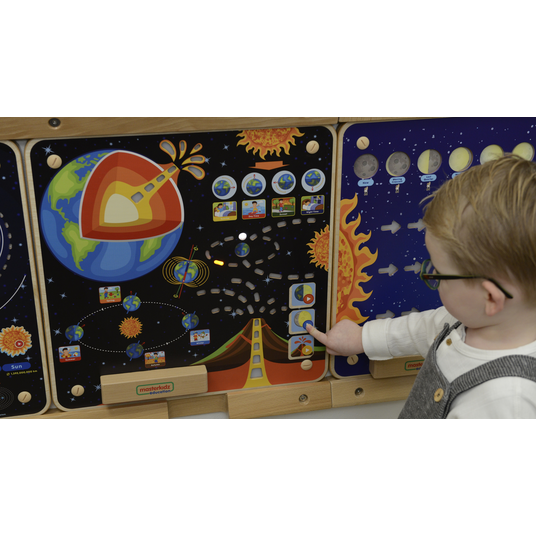 MASTERKIDZ Montessori hariduslik Maa tahvel