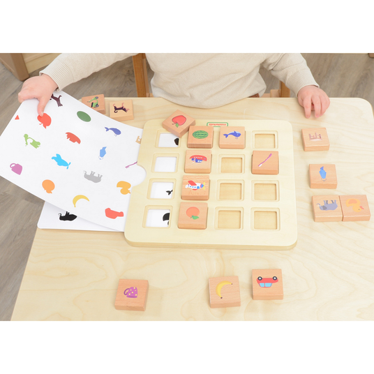 MASTERKIDZ "Matching Shadows Pairing" Montessori objektide äratundmise mäng