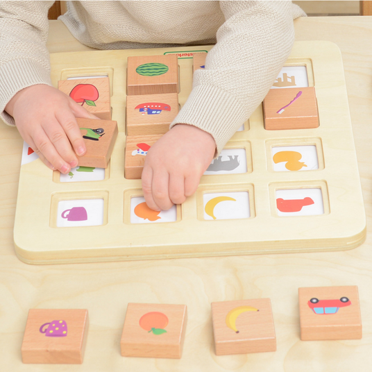 MASTERKIDZ "Matching Shadows Pairing" Montessori objektide äratundmise mäng