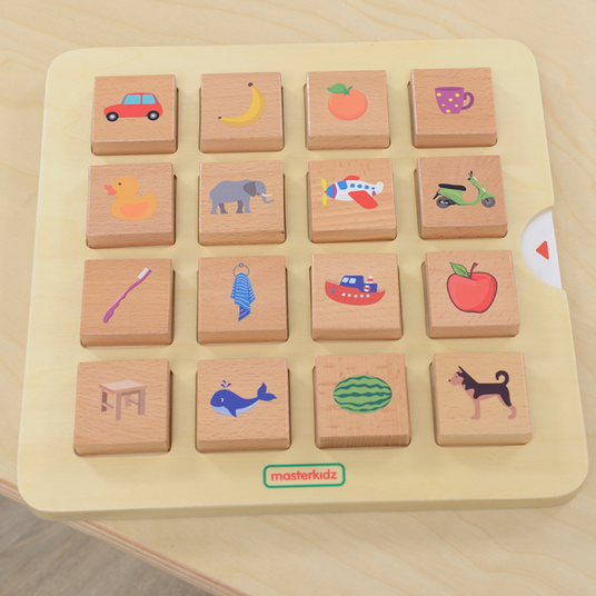 MASTERKIDZ "Matching Shadows Pairing" Montessori objektide äratundmise mäng