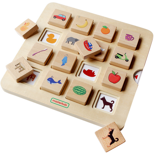 MASTERKIDZ "Matching Shadows Pairing" Montessori objektide äratundmise mäng