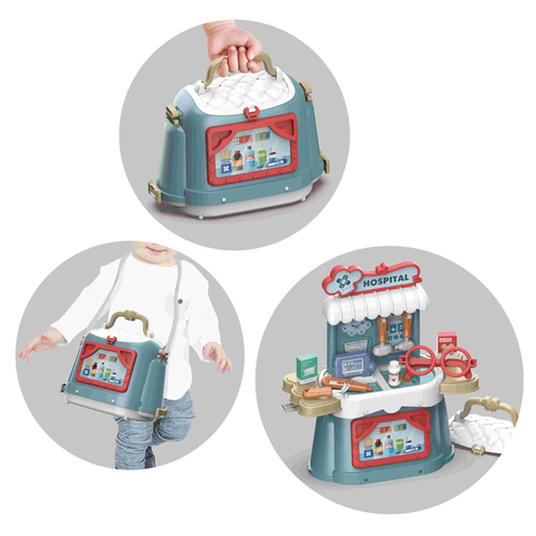 WOOPIE Little Doctor's Kit Case 3in1 kott 21 eset