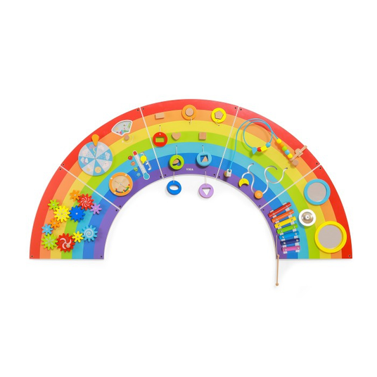 VIGA puidust puuteplaat EDU Rainbow FSC sertifitseeritud