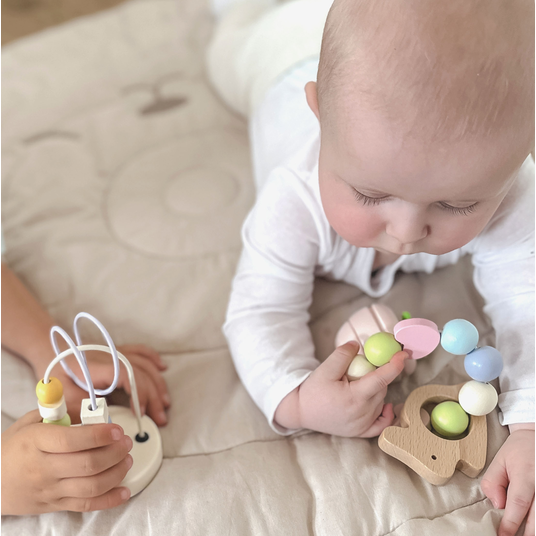CLASSIC WORLD Pastell Baby Motor Set Box Esimesed mänguasjad alates sünnist