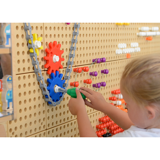 MASTERKIDZ lisavarustuskomplekt Segatud klambrikruvid Tööriistad 352 el.