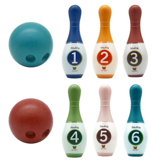 WOOPIE Värviline bowling lastele Numbrid