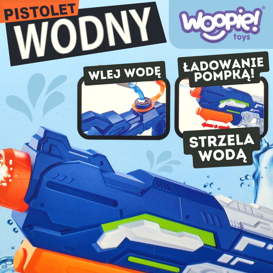 WOOPIE õhurõhu veepüstol