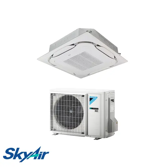 Split tipo šilumos siurblys Daikin Round Flow SkyAir FCAG60B+RZAG60B