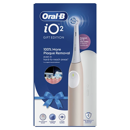 Oral B - IO2 Series Pink Electric Toothbrush - TECHNORAMA