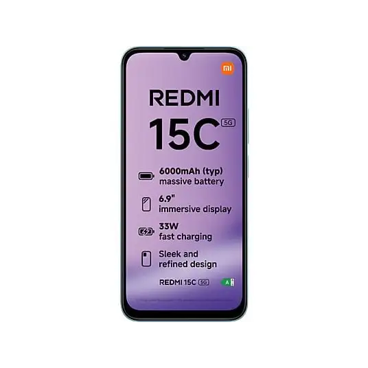 Telefon Xiaomi Redmi 15C 5G 4GB/128GB Mint Green