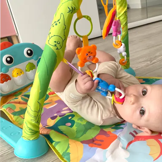 WOOPIE BABY vaip Dino peapaelaga