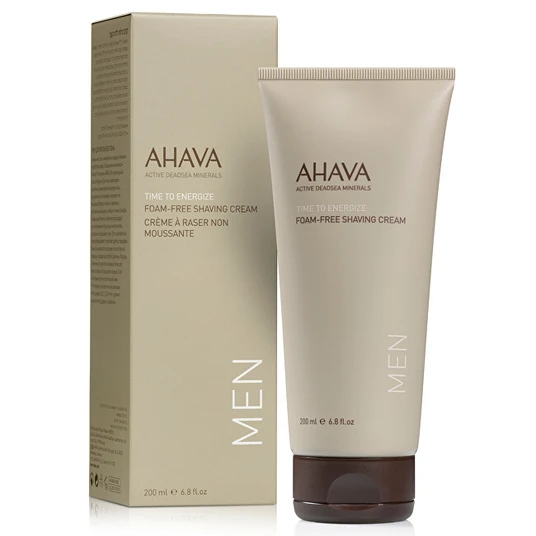 AHAVA - Time to Energize Shaving Cream (Foam-Free Shaving Cream) 200 ml