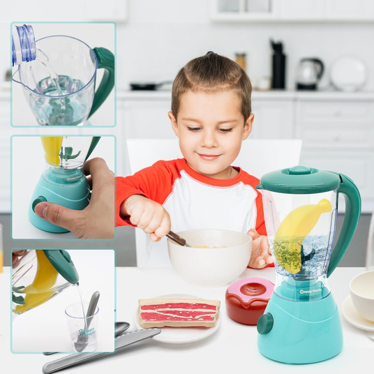 WOOPIE 3-in-1 köögiseadmete komplekt segisti segisti segisti heli- ja valgusefektid