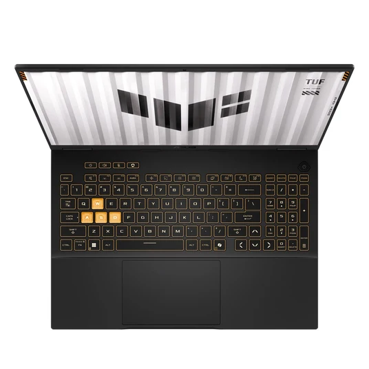 ASUS TUF TUF Gaming F16 FX608JPR-I7161W i7 14650HX 16.0" FHD+ 165Hz IPS 300nits AG 16GB DDR5 5600 SSD1TB GeForce RTX 5070 8GB WLAN+BT LAN Cam1080p 90WWHrs Win11 Jaeger Grey