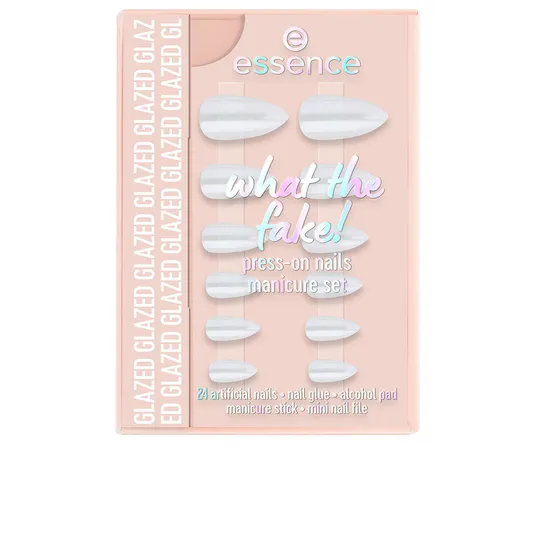 Kunstküünte komplekt Essence What The Fake! False Nails 01 Glazed, 6 tk