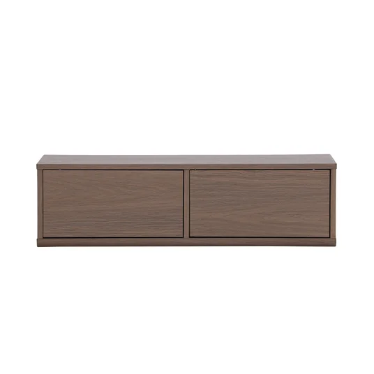 Dragh TV Stand 100x35x28 cm - MDF Frame / Mocca 3D Paper