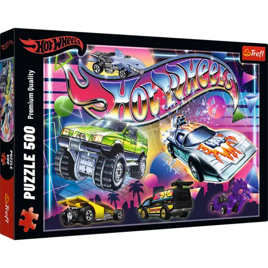 TREFL HOT WHEELS Pusle, 500 osa