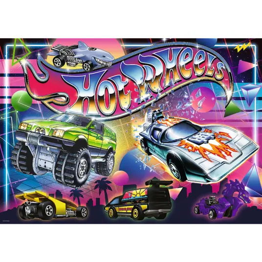 TREFL HOT WHEELS Pusle, 500 osa