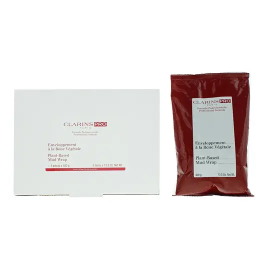 Set, Clarins, Pro Plant-Base, Purifying, Mud Mask, Body, 5 pcs, 400 g